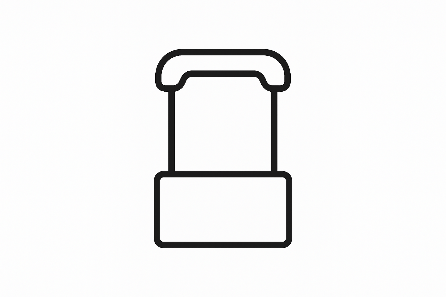 est ce que tu refaire exactement le meme en ajoutant la partie haute de la valise